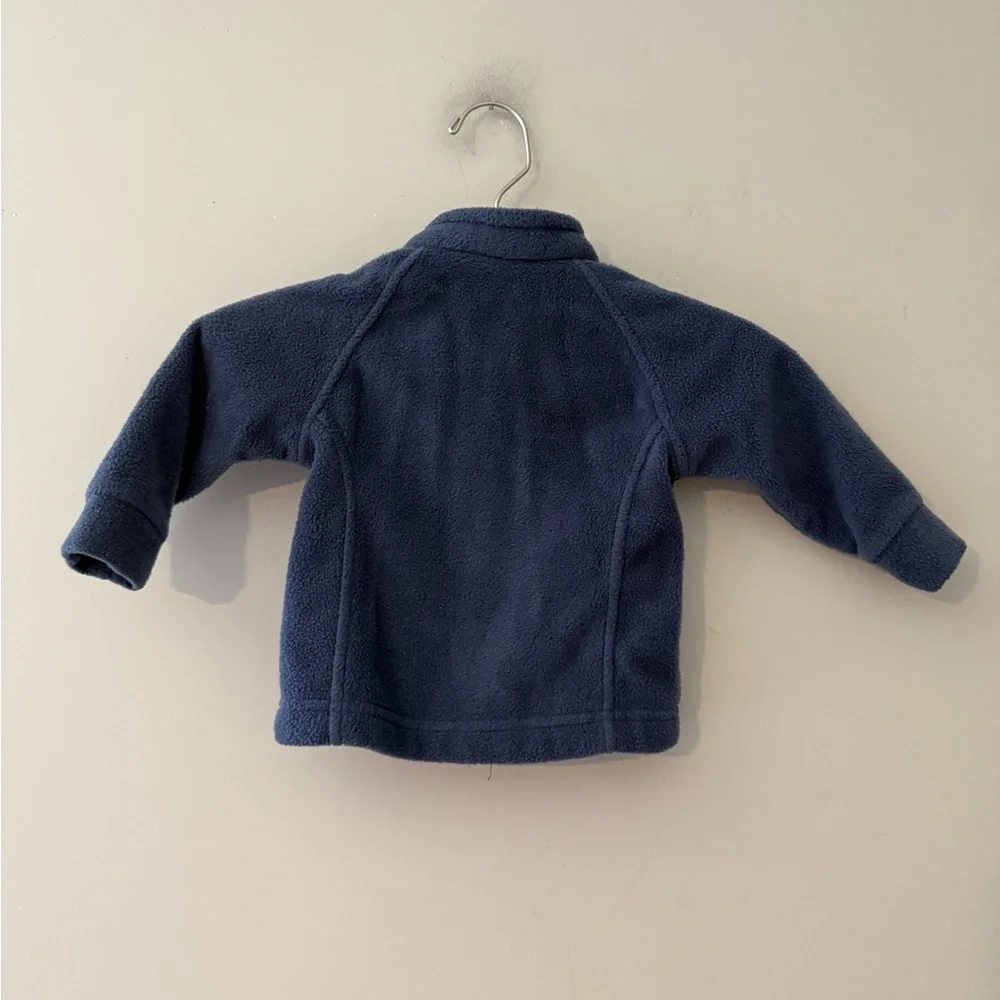 $14 ADD ON‎ Columbia Baby Boy Charcoal Gray Zip-Up 6-12M Zara